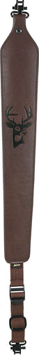 Allen 8145 Cobra Sling with Swivels 1.60 W x 20.30 L Adjustable Brown Leather for Rifle
