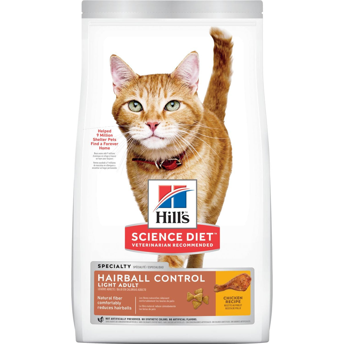 Hill s Science Diet Adult Hairball Control Light Cat Food