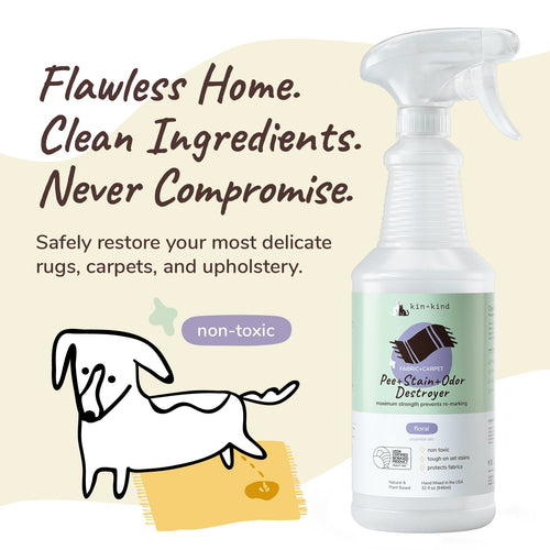 Kin + Kind Pee+Stain+Odor Destroyer (Fabric+Carpet)