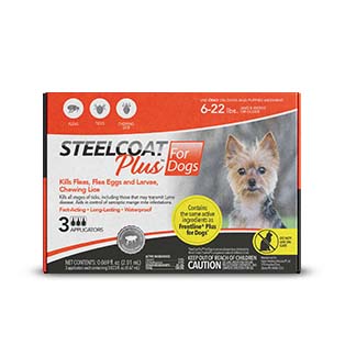 Aspen SteelCoat® Plus for Dogs 6-22 LBS