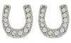 Montana Silversmiths Crystal Clear Stuck on Luck Post Earrings