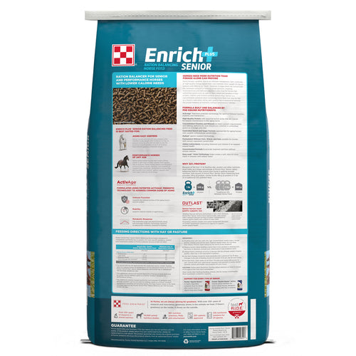 Purina® Enrich Plus® Senior Ration Balancing Horse Feed