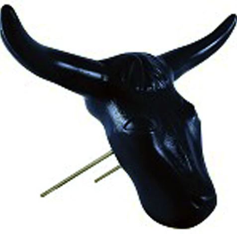 Classic Equine Steer Head Western Bull Rodeo