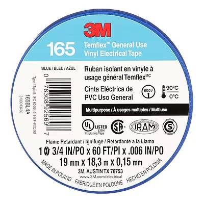 3M™ Temflex™ Vinyl Electrical Tape 165