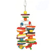 A&E Cage 4 Chain & Wooden Blocks Bird Toy