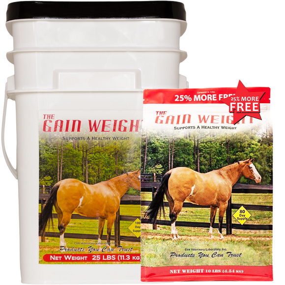 Cox Veterinary Laboratory Gain Weight