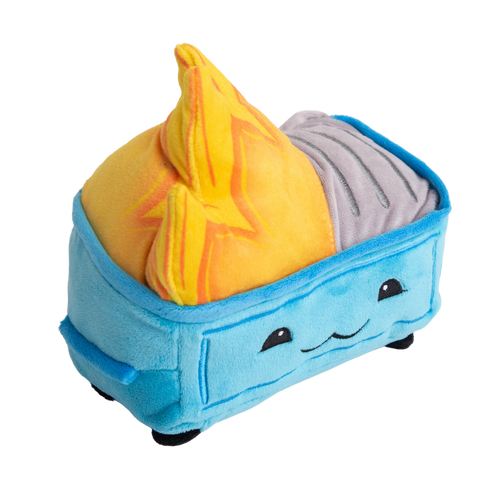 Snugarooz Baby Dumpster Fire Dog Toy