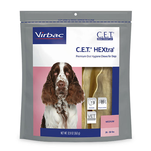 Virbac C.E.T. HEXtra Premium Oral Hygiene Chews