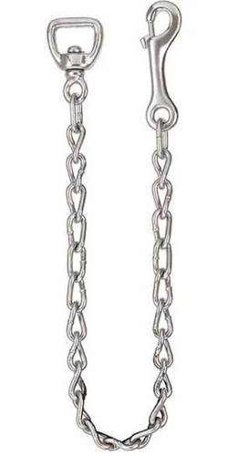 Weaver Leather Barcoded 730 Lead Chain, 30, Nickel Plated