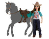 Breyer Classics Freedom Series Natalie Cowgirl Doll and Accessory 5 Piece Set