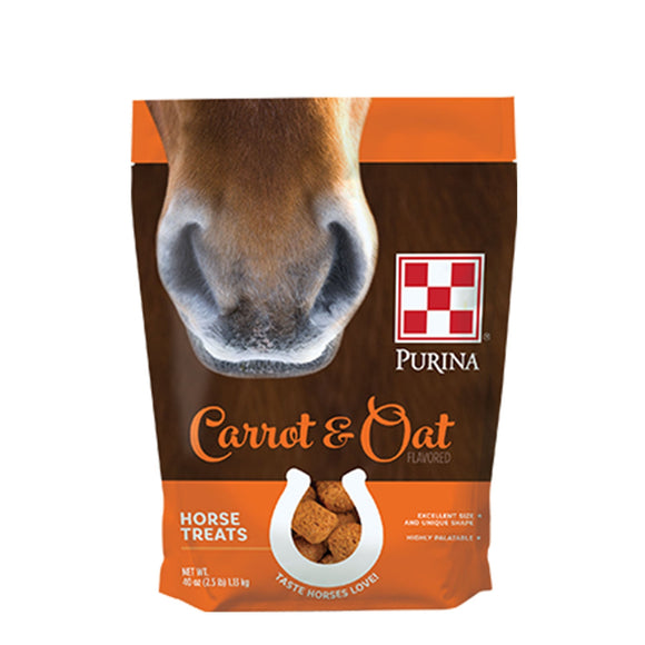 Purina® Horse Treats Carrot and Oat-Flavored
