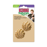 KONG Naturals Straw Balls 2-Pack Cat Toy