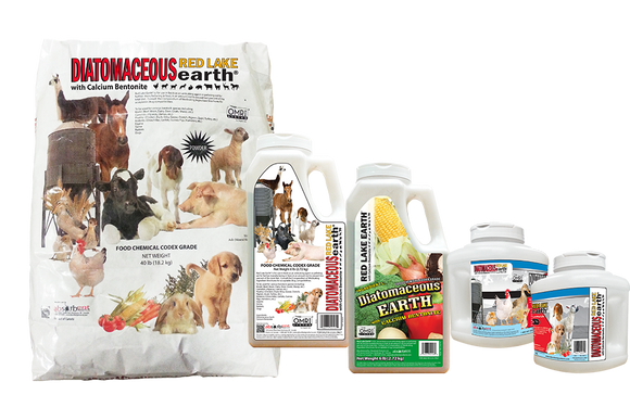 Absorbent Products Red Lake Earth Diatomaceous with Calcium Bentonite